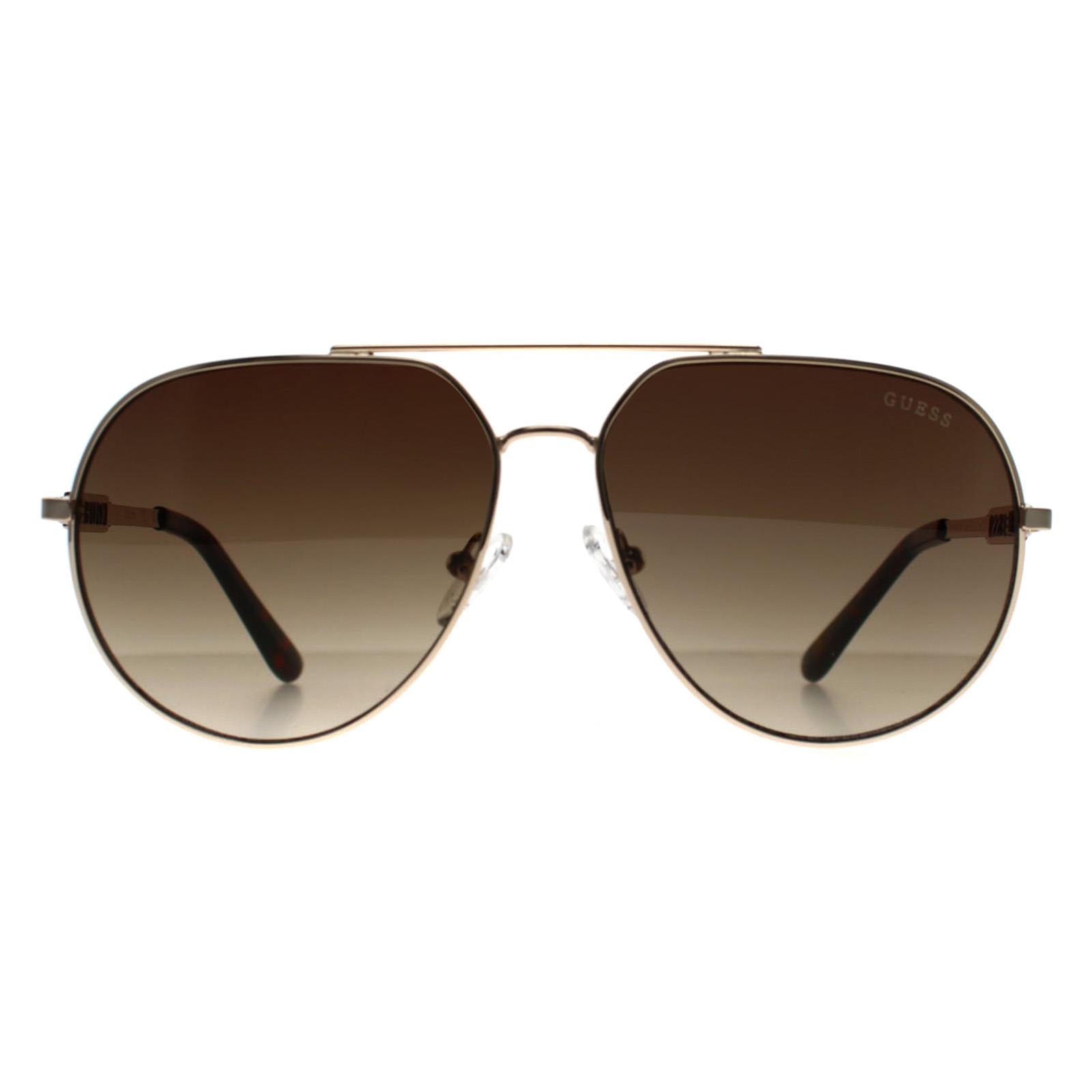 Guess GF6195 32F goldbraune Sonnenbrille Image