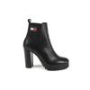 Plateau-Stiefeletten mit Blockabsatz
