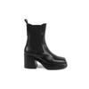Stiefeletten mit Blockabsatz