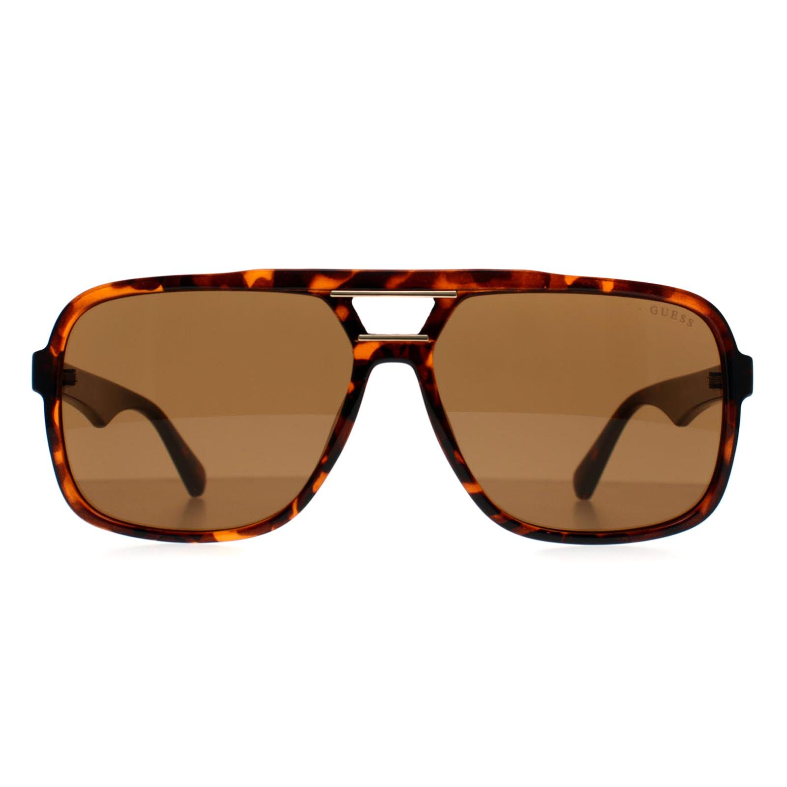 Guess GF5125 52E dunkle havannabraune Sonnenbrille Image