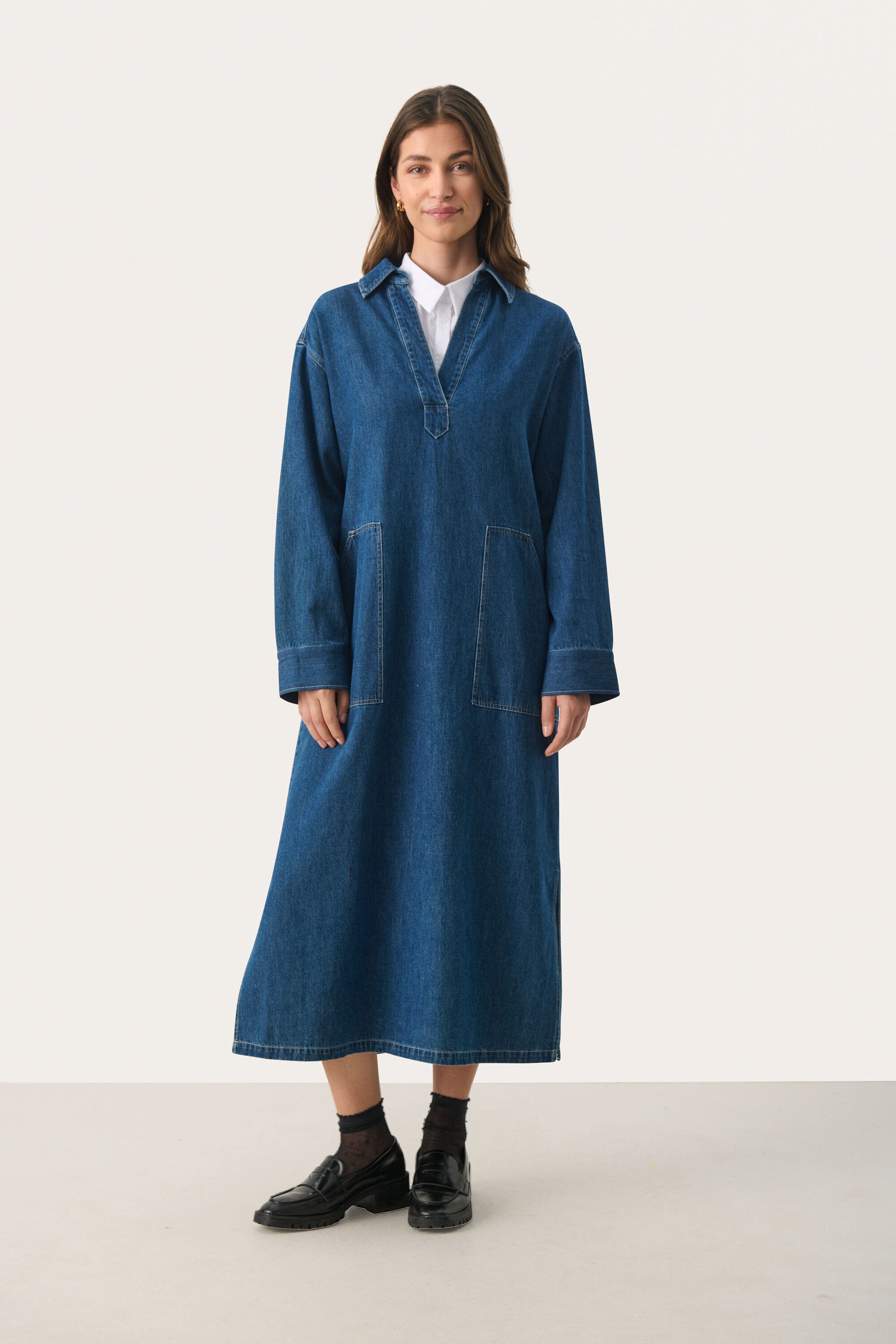 Denimkleid Baggy fit blue Image