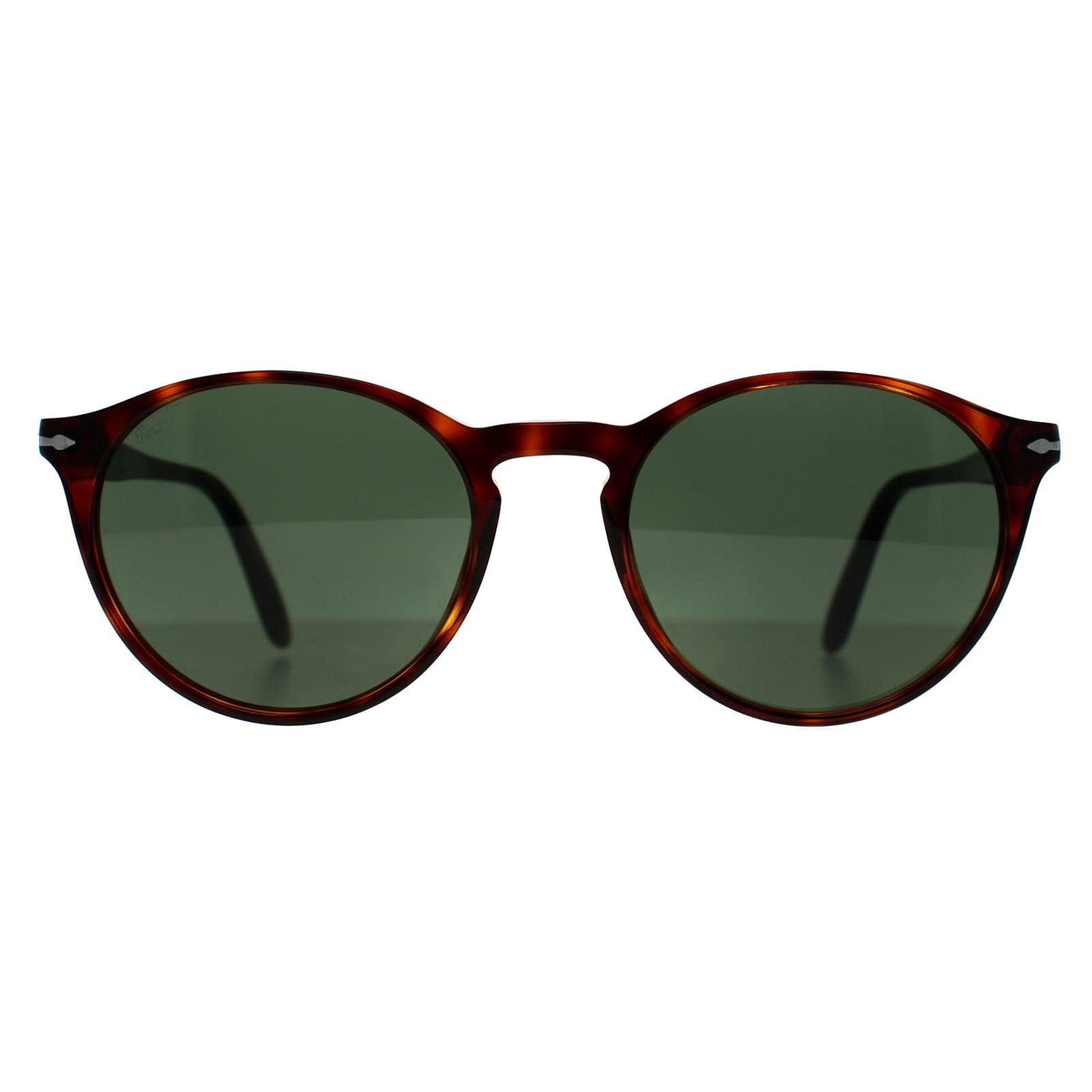 Persol PO3092SM 901531 havanna grÃ¼n Sonnenbrille Image