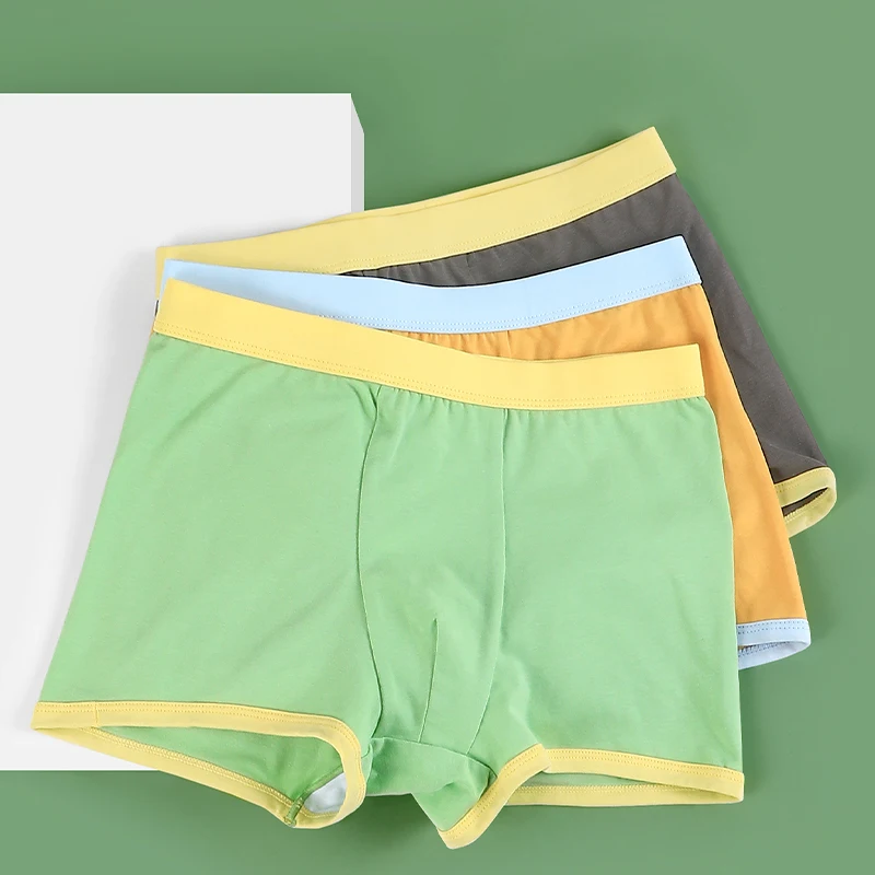 Antibakterielle Unterwäsche aus reiner Baumwolle für Jungen, 100 % reine Baumwolle für Kinder. Baby-Boxershorts, dünner Stil. Boxershorts für Little