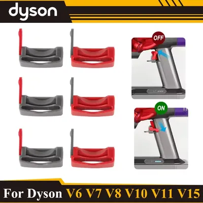 Schalter Taste Für Dyson V6 V7 V8 V10 V11 V15 Staubsauger Anzupassen Ersatzteile Power Trigger Schalter Taste Sperre Image