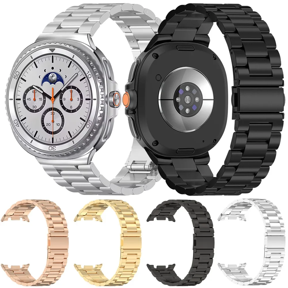 Metallarmband ohne Lücken für Samsung Galaxy Watch 8 44 mm 40 mm/8 Classic 46 mm Armband für Samsung Galaxy Watch Ultra 2025 47 mm Armband Image