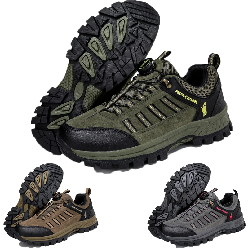 Männer Casual Outdoor Klettern Schuhe Klassische Anti-slip Frauen Rotation Schnalle Klettern Schuhe Outdoor Turnschuhe Trekking Schuhe