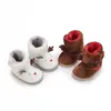 Weihnachten Winter Neue Rolle Spielen Niedlichen Cartoon Warme Schuhe Baby Stiefel Wanderschuhe Winter 0-18 Monate Baby