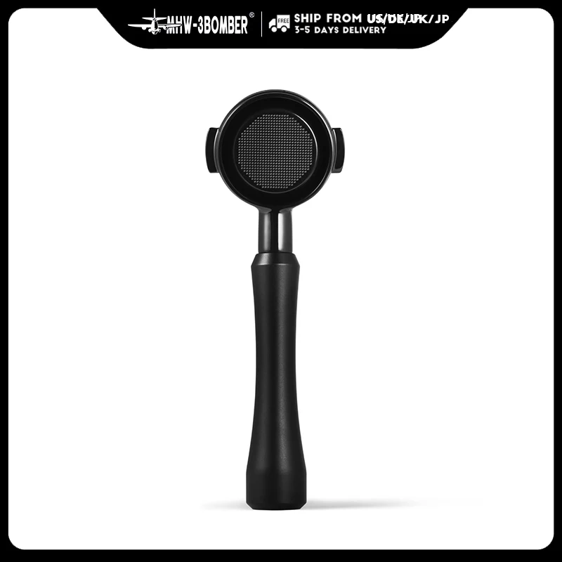 MHW-3BOMBER Astra Bodenloser Siebträger mit Filterkorb, Espressomaschinen-Werkzeug für Breville/Delonghi/Lamarzocco/E61 Image