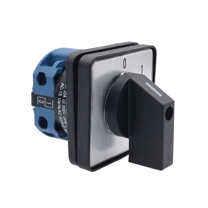 LW28-20A Elektrischer 2-Positionen-4-Klemmen-Drehnocken-Umschalter 550 V 20 A Image