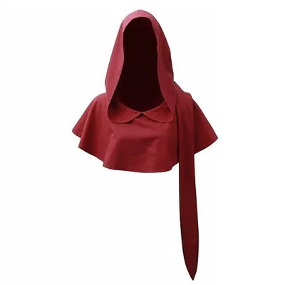 Mittelalterlicher Kapuzenmantel für Damen, Vintage-Umhang mit Hexen- und Renaissance-Umhang Image