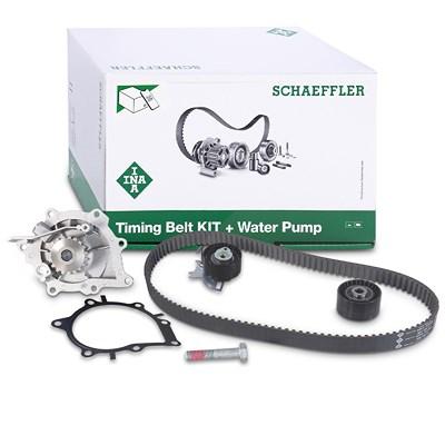 Schaeffler Ina Wasserpumpe + Zahnriemensatz [Hersteller-Nr. 530069130] für Citroën, Ds, Ford, Ford Usa, Opel, Peugeot, Toyota, Vauxhall Image