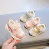 Kids'Casual Schuhe Turnschuhe Mesh Mode Frühling Herbst Schuhe Für Kinder Anti-slip Atmungsaktive Grau Rosa Khaki Größe 16-26
