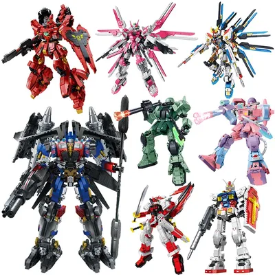 Technical MOC Cyber Mecha Model Building Blocks City Storm Freedom Ancestor Mechanical Robot Assemby Bricks Toys Kids Adult Gift