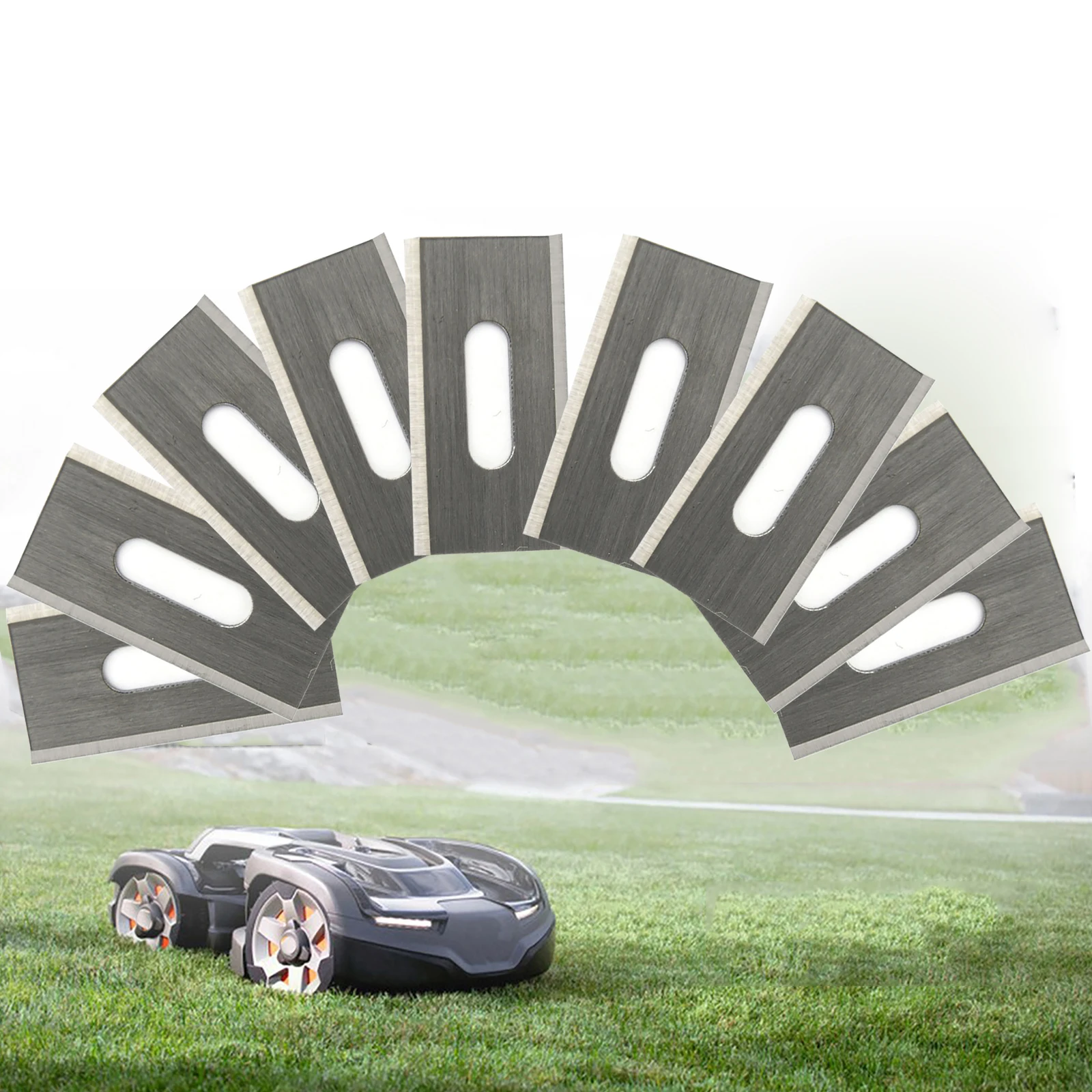 30pcs Lawn Mower Blade Replacement Trimmer Cutter Piece For Husqvarna Automower/Garden Robotic Lawnmower Tools