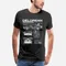 Back to the Future delorean Schematic T-shirt Printed T-shirt Men