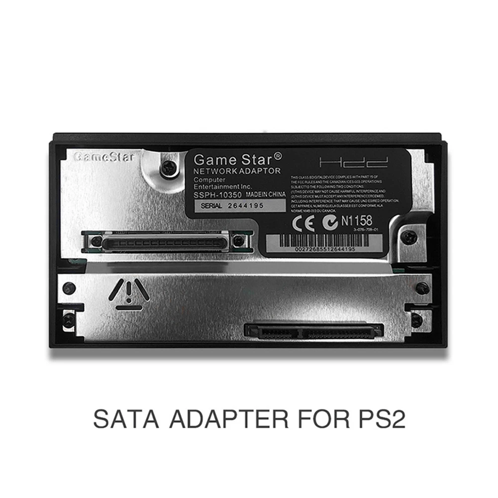 Portable Network Card SATA/IDE Interface Universal Game Console Network Adapter 2.5/3.5 Inch SATA HDD Gaming Accessories for PS2
