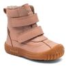 Winterstiefel BISGAARD "ellis tex", Kinder, Gr. 31, rosa, Leder, unifarben, klassisch, Schuhe, Klettschuh mit TEX-Membrane, Größenschablone zum Download
