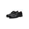 Schnürschuh TOMMY HILFIGER "HILFIGER VOGUE LTH SHOE", Herren, Gr. 44, schwarz, Leder, unifarben, elegant, Schuhe, Businesschuh, Abendschuh mit seitlicher Logoprägung