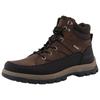Winterboots ROMIKA, Herren, Gr. 40, braun (dunkelbraun), Lederimitat, Textil, casual, Schuhe, Winterstiefelette, Outdoorschuh, Schnürboots mit Innenreißverschluss