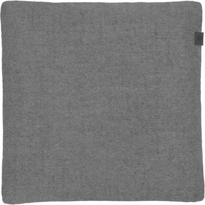Dekokissen "Solo", grau (grau, unifarben), B:38cm L:38cm, Polyester, Baumwolle, SCHÖNER WOHNEN-KOLLEKTION, Dekokissen_Sitzkissen_Kissenhüllen, 38x38 cm Image