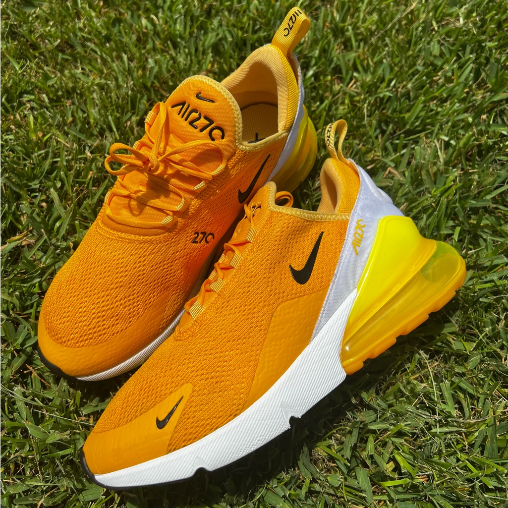 Nike Shoes | Clean Nike Size 10 Womens Air Max 270 University Gold Yellow Shoes | Color: Gold/Yellow | Size: 10