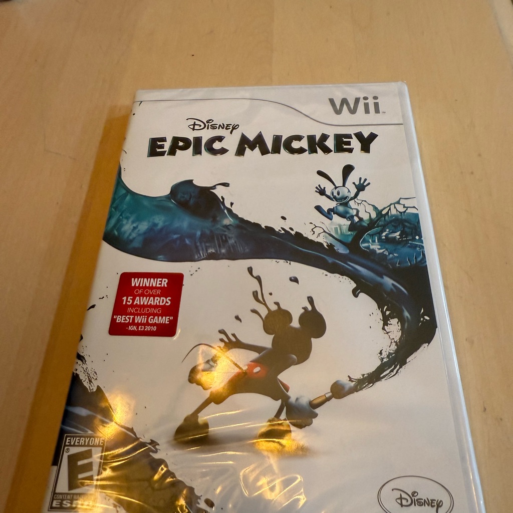 Disney Video Games & Consoles | Disney Black And White Video Games For Wii | Color: Black/White | Size: Os