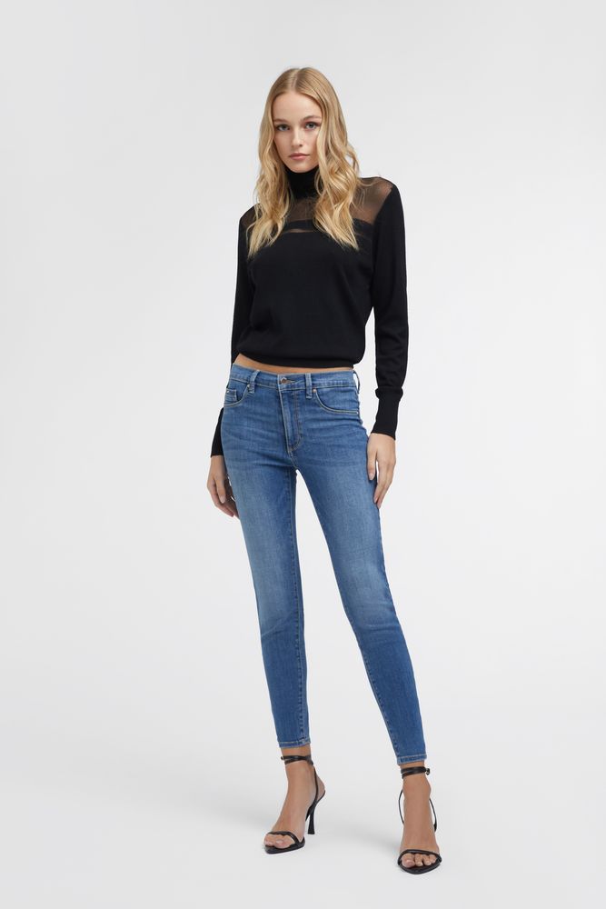 Damen Jeans mittelblau SUMATRA Z 65MM Image