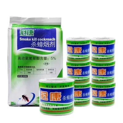 6pcs Cockroach Smoke Kill indoor pests Magical Smog For Mosquito Flies Bug Flea Ant Killer Insect Pest Control Home