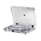 Vinyl Record Player / Dustproof Cover Modern Acrylic Transparent Record Player 33/45RPM Turntables Gramophone Phonograph