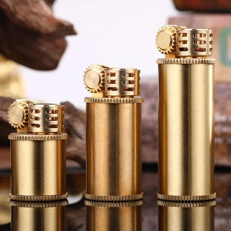 ZORRO Reines Kupfer, winddicht, Benzin-Benzin-Feuerzeug, Feuersteine, Metall, Mini-Retro, ungewöhnliche Kerosin-Feuerzeuge, Rauch-Zigarettenanzünder Image
