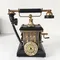 Retro Telephone Model Piggy Bank Telephone Model European Desktop Decorative Telephone for Home Room Bedside Table Decoration