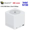 2025 Beelink ME Mini Intel Twin Lake N150 LPDDR5 4800MHz 12GB RAM 2T SSD WiFi6 4K Dual 2.5 Lan mini host di archiviazione di rete domestica