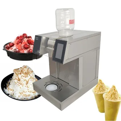 110V 220V Electric Snow Ice Machine Ice Shaver Snow Cone Machine Ice Sand Slush Maker