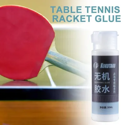 Wasserbasierter Tischtenniskleber – 30 ml ungiftiger Klebstoff für Schlägergummi und Klinge Image