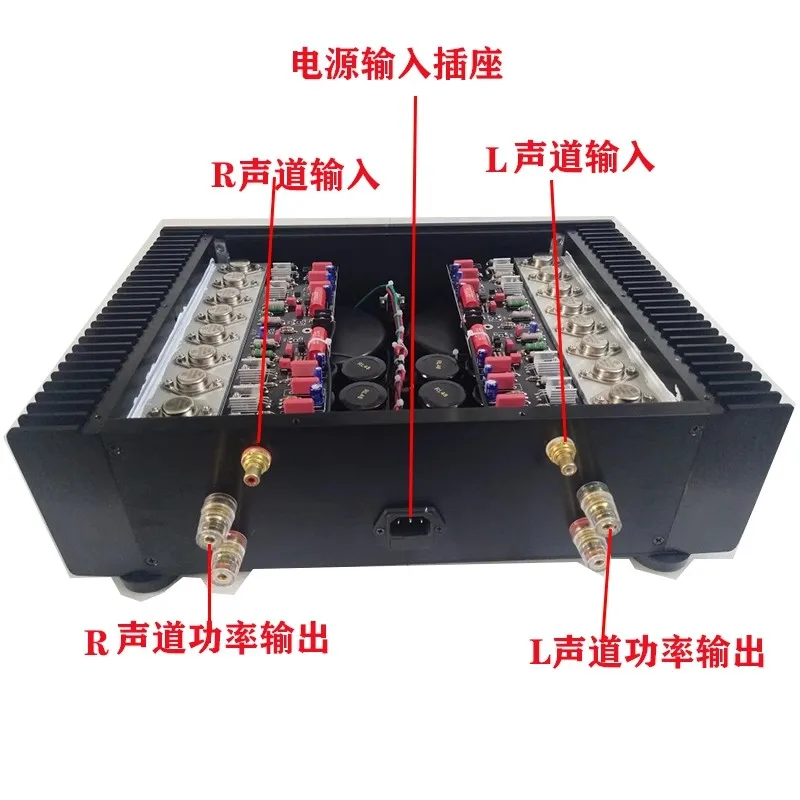 Musical Fidelity A1000-basierter Klon, KLASSE A LEISTUNGSVERSTÄRKER ERSTER LOOK Image