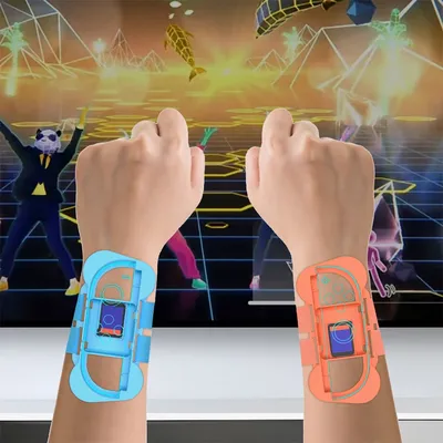 2PCS Adjustable Wrist Band for Nintendo for Switch 2 Joy-Con Accessories Wrist Dance Band Wrist Bands Compatible with Just Dance