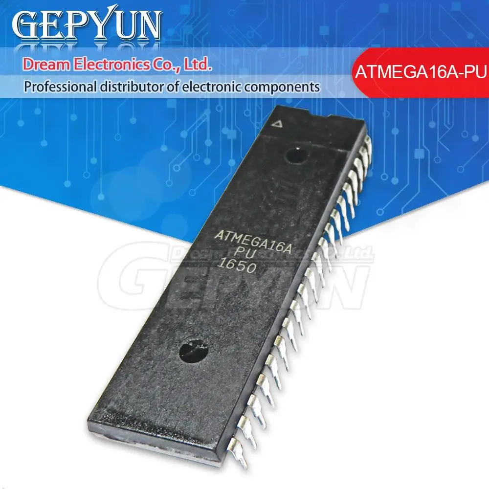 1PCS ATMEGA16A-PU DIP-40ATMEGA16A DIP40 ATMEGA16 DIP neu auf lager Image