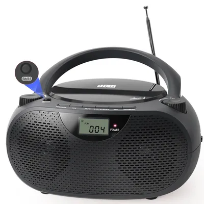 CD/MP3 player boombox with bluetooth AM FM radios and USB/MP3,bass boost,AC DC power