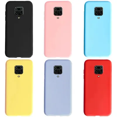 Flüssige Silikonhülle für Xiaomi Redmi Note 9 Pro 9s Cover Matte Case Redmi 9 9A 9i 9T 9C NFC Note 9 Pro Max Cover Fundas