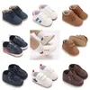 NEUE 0-18 Monate Babyschuhe, klassisches Leder, weiche Sohlen, rutschfeste Kleinkind-Wanderschuhe für Jungen und Mädchen, First Step-Wanderschuhe