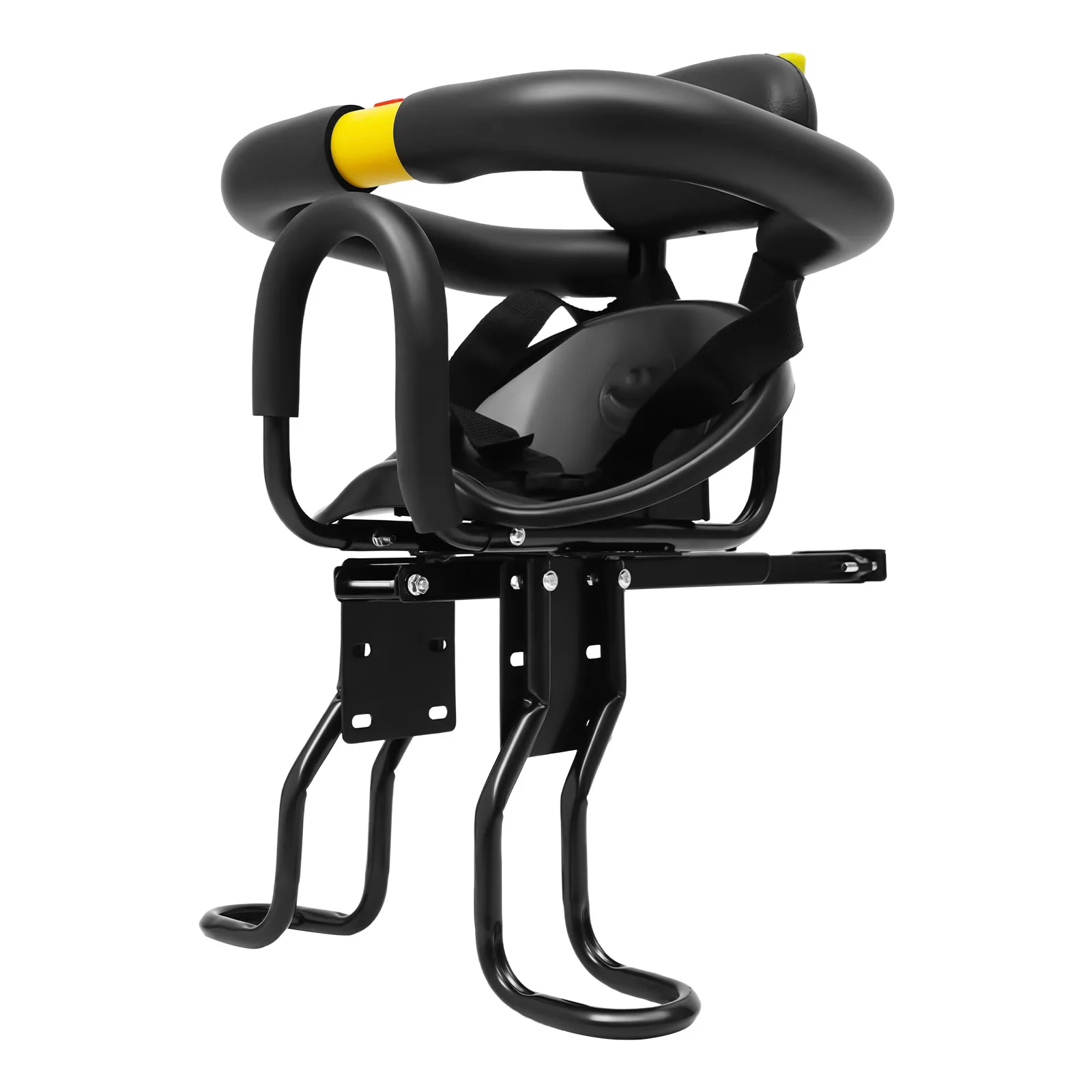 Fahrrad-Kindersitz, verstellbarer Kleinkind-Fahrradsitz, vorne montierter Kindersitz für Kinder, max. Tragfähigkeit 35 kg Image