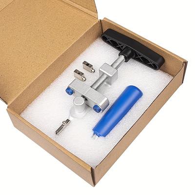2-in-1 Manual Glass Tile Cutter with Diamond Roller Wheel - Precision Cutting Tool for DIY Construction, Adjustable Metal Base Clamps, Lightweight Portable Design