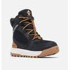 Winterstiefel COLUMBIA "YOUTH PORTLANDER™ OMNI-HEAT™", Damen, Gr. 33, schwarz, elk, Mesh, Synthetik, sportlich, Schuhe, wasserdicht, wärmend