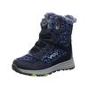 Stiefelette VADO "Vado Stiefelette Lederimitat/Mesh", Kinder, Gr. 35, blau (dunkelblau), Lederimitat, Textil, casual, Schuhe