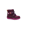 Winterboots DOCKERS BY GERLI, Kinder, Gr. 30, rot (bordeaux), Nubuklederimitat, Textil, casual, Schuhe, Barfußschuh, Klettstiefel mit DOCK-Tex