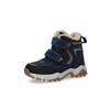 Winterboots DOCKERS BY GERLI, Kinder, Gr. 26, blau (navy), Nubuklederimitat, Textil, sportlich, Schuhe, Klettstiefel, Winterstiefel mit DOCK-Tex