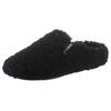 Pantoffel VERBENAS, Damen, Gr. 37, schwarz, Textil, klassisch, Schuhe Pantoffeln Plüsch Hausschuh Hausschuh, Hausschuh, Homeslipper, Clog in kuscheliger Optik