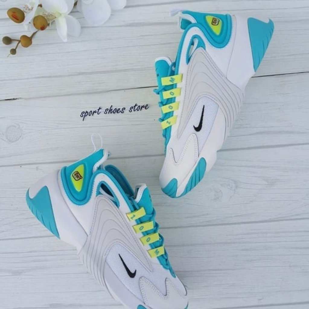 Nike Shoes | 6 Women's Nike Women's Nike Zoom 2k Tekno White Blue / Sneakers | Color: Blue/White | Size: 6