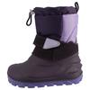 Barfußschuh LURCHI, Kinder, Gr. 29, lila (lila, flieder), Lederimitat, Textil, modisch, Schuhe, Barfußschuh, Klettboots mit Warmfutter, Größenschablone zum Download