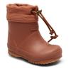 Gummistiefel BISGAARD "thermo baby", Kinder, Gr. 26, braun (old rose), Gummi, klassisch, Schuhe, Winterboots mit Wollfutter, Größenschablone zum Download